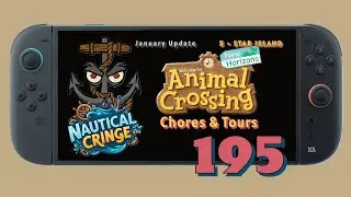 Animal Crossing (NS2; 2026 Update): Gold Rose #2! Daily Chores & Tours, Episode 195! January 28