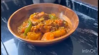 أسعد الله أوقاتكم وصفة كسكسي بالدجاج و الخضار الطعم يهبل جرّبوه #يوميات #عايشة #viralvideo #explore 