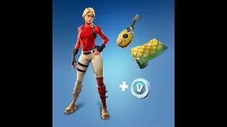 New Laguna skin bundle review+pineapple strummer on 100+skins#Fortnite