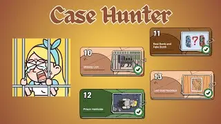 Case Hunter (Missing Lion, Real Bomb and Fake Bomb, Prison Homicide and Lost Gold Necklace)