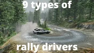 9 Types of Rally Drivers - Beamng. drive