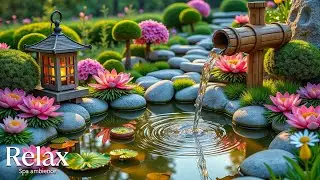 Relaxing Piano + Water Sounds 🌿 Ease Overthinking, Reduce Stress, Sleep Sounds for Deep Inner Peace