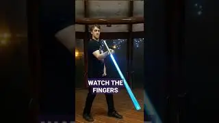Reverse grip lightsaber spin tutorial