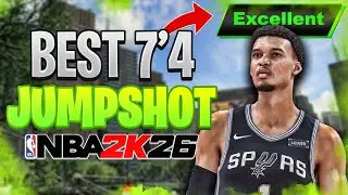 BEST JUMPSHOT FOR 7'4 BUILDS ON NBA 2K26 (After Patch 1.4)