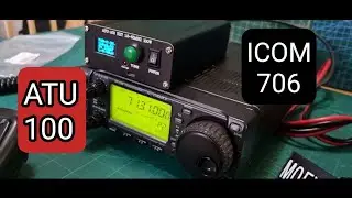 ICOM IC-706MK11 & ATU 100 Auto Tuner built in Battery