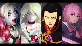 AMV- K/DA[THE BADDEST]