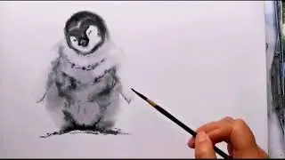 Mastering Watercolor | How to Paint a Realistic Penguin