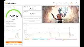 Acer Helios 300 RTX 2060 3DMARK score 6316