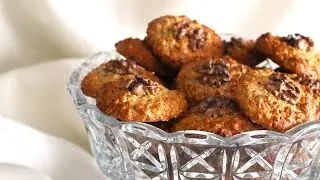 Bolachas de Noz e Aveia | Receita #93