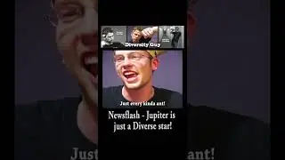Jupiter is just a Diverse Star! #diverse #diversity #dei #parody #diversitytraining