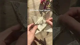 Урок по изготовлению викторианской открытки-пазла! Открытка ко Дню святого Валентина своими рукам...