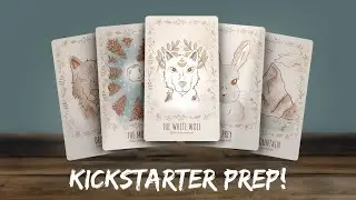 My Tarot Deck Launch Process! Kickstarter, Revealing the Artwork, and More!