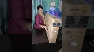 ACER 31.5 INCH FULL HD VA PANEL CURVED MONITOR UNBOXING # NEW MONITOR CSC ME LAGAYA