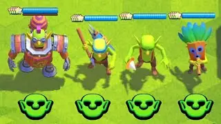 Все 4-звездочные гоблины в одной игре!?⭐ Тактика слияния в Clash Royale