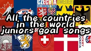 All of the hockey world junior goals songs (IIHF)