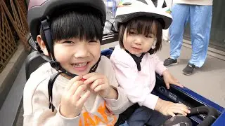家族でベランダピクニック