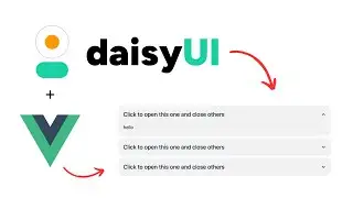 daisyUI Accordion for Vuejs
