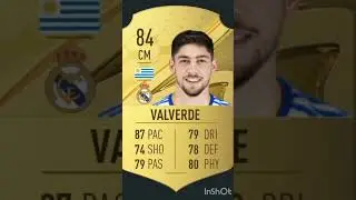 Federico Valverde fifa evolution 20-24