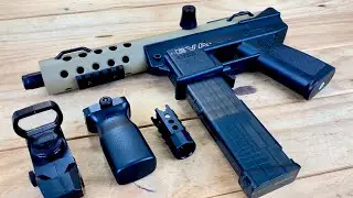 This TEC-9 Foam Darts Toy Gun Looks Insanely Realistic!