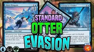 Unblockable Otters, Seals and Climbers Get In Each and Every Combat! M:tG Arena Standard Bo3)