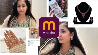 *viral* Meesho accessories under 200 | Korean jewellery | Meesho jewellery haul