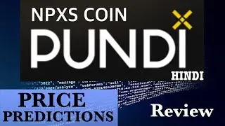 Pundi X NPXS coin price prediction Review WHY SHOULD WE BUY? HINDI