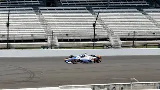Kyle Larson 2025 Indianapolis 500 Qualifying Day 1