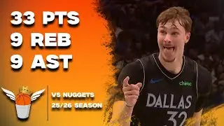 Cooper Flagg 33 Points/9 Assists vs Nuggets Full Highlights! (12/23/2025)
