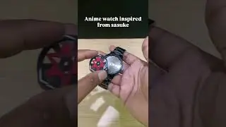 Anime watch inspired from assume sharingan watch