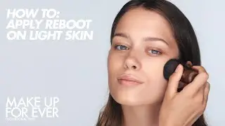 HOW TO: Apply REBOOT FOUNDATION on Light Skin | MAKE UP FOR EVER