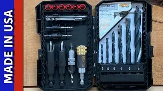 Must Have Drill, Driver, & Plug Cutting Set - Montana Brand Made in USA