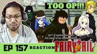 Fairy Tail Episode 157 [REACTION] 
