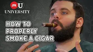 How To Properly Smoke a Cigar