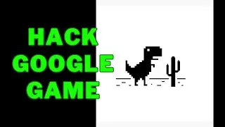 hack 404 error dinosaur game  (Google game)
