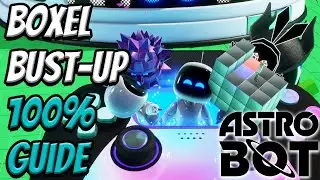 Boxel Bust Up 100% Guide - All Bots & Puzzle Pieces | Astro Bot