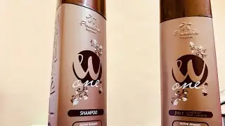 Floractive professional W one shampoo and conditioner review. #nanoplastia #keratinshampoo