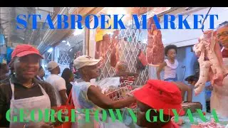 CRAZY SHOPPING DAY IN STABROEK MARKET.