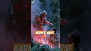 😢Cursed by Destiny | Karna&rsquo;s Untold Story #mahabharat #krishna #viralvideo