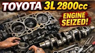Toyota 3L Diesel 2800cc Engine Seized | Cold Start Hard Rev Full Explanation