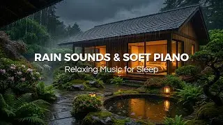Gentle Rain Sounds with Relaxing Piano for Deep Sleep, Relaxation, Meditation & Stress Relief