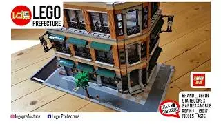 SPEEDBUILD - LEPIN STARBUCKS / BARNES & NOBLE