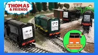 PAXTON AND GRUMPY DIESEL! NEW 2018 Bachmann Trains Thomas and Friends
