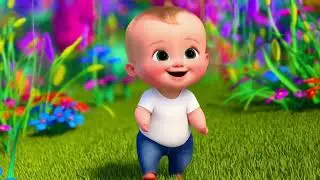 Fun English Nursery Rhyme for Kids 🎵 | Baby Songs, Toddler Learning & 3D Cartoon
