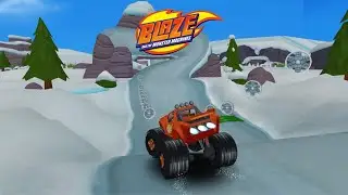 BLAZE & THE MONSTER MACHINES 🔥 Blaze y los Monster Machines – Carreras en la nieve! 🏁❄️