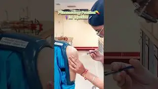 I performed✨️Intramuscular Injection💉Demonstration: Pharmacology Practical💊 2nd Year Mbbs📚 Student⚕️