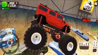 Monster Truck XT Airport Derby #2 - SUV 4x4 Offroad Jeep Driver Simulator - Android Gameplay