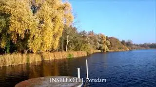 INSELHOTEL Potsdam - Herbstf&auml;rbung am Seeufer