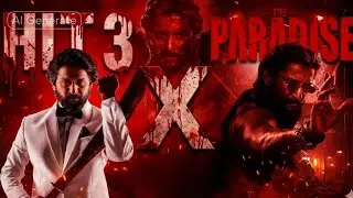 Hit 3 X the Paradise | Natural star Nani | Srikanth odela | Sailesh kolanu| jpu creation 