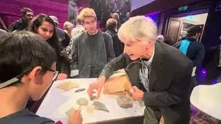 Jan Zalasiewicz 2023 Ig Nobel Chemistry and Geology Prize (why many scientists like to lick rocks)