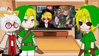 Personagem de Zelda reagindo o Rap do Ben drowned ´´Majora's creppypasta /🎃 especial de Halloween 🎃/